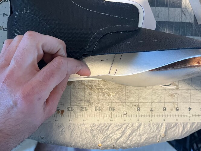 non-overlapping seams