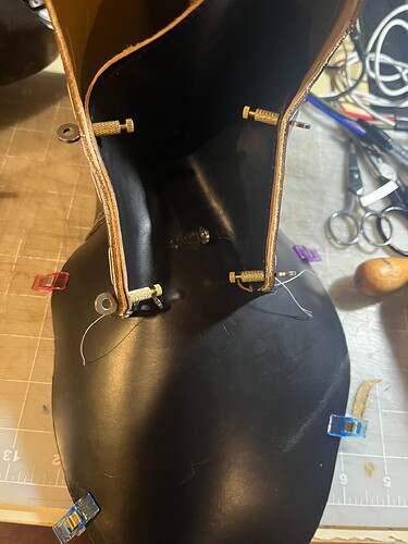 fitting up gusset tongue