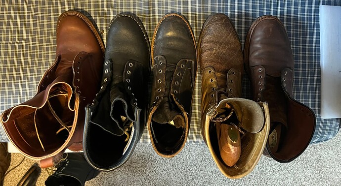 Derby boot lineup