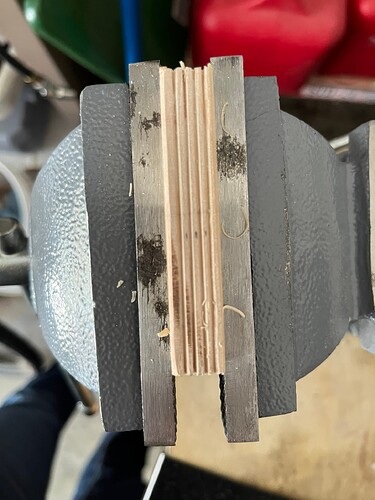 Sawed Lines Made Triangular