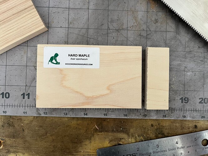 Lines Sawed in Lengthwise